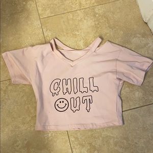 Chill out Crop top